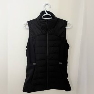 Down for it All Lululemon Black Vest